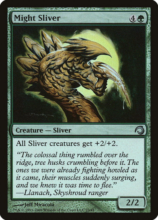 Might Sliver [Premium Deck Series: Slivers]