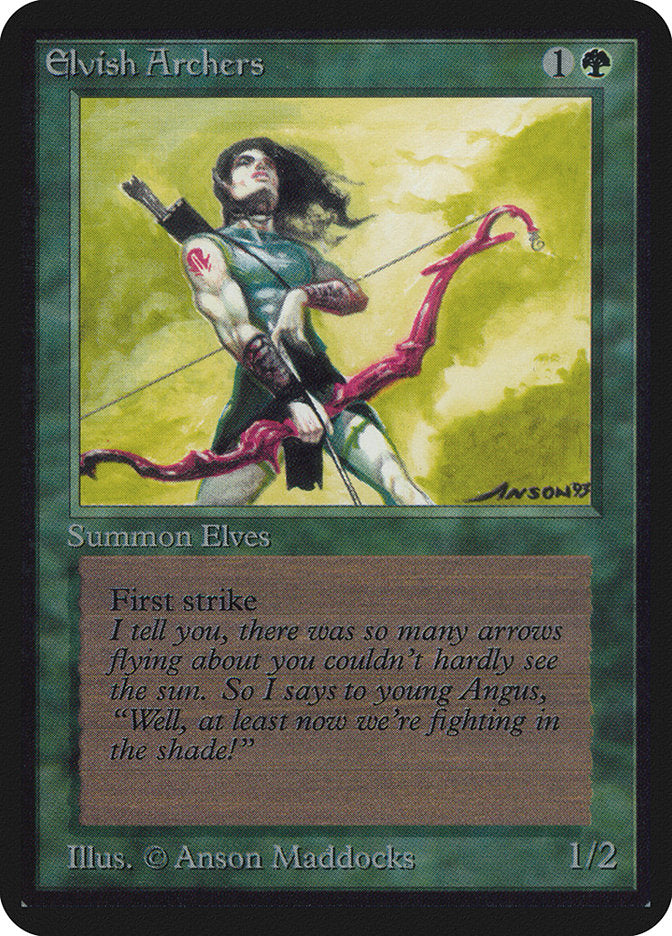 Elvish Archers [Alpha Edition]