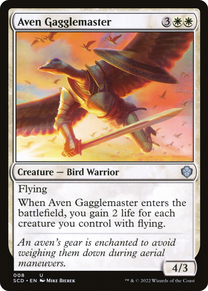 Aven Gagglemaster [Starter Commander Decks]