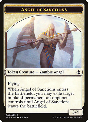 Angel of Sanctions Token [Amonkhet Tokens]