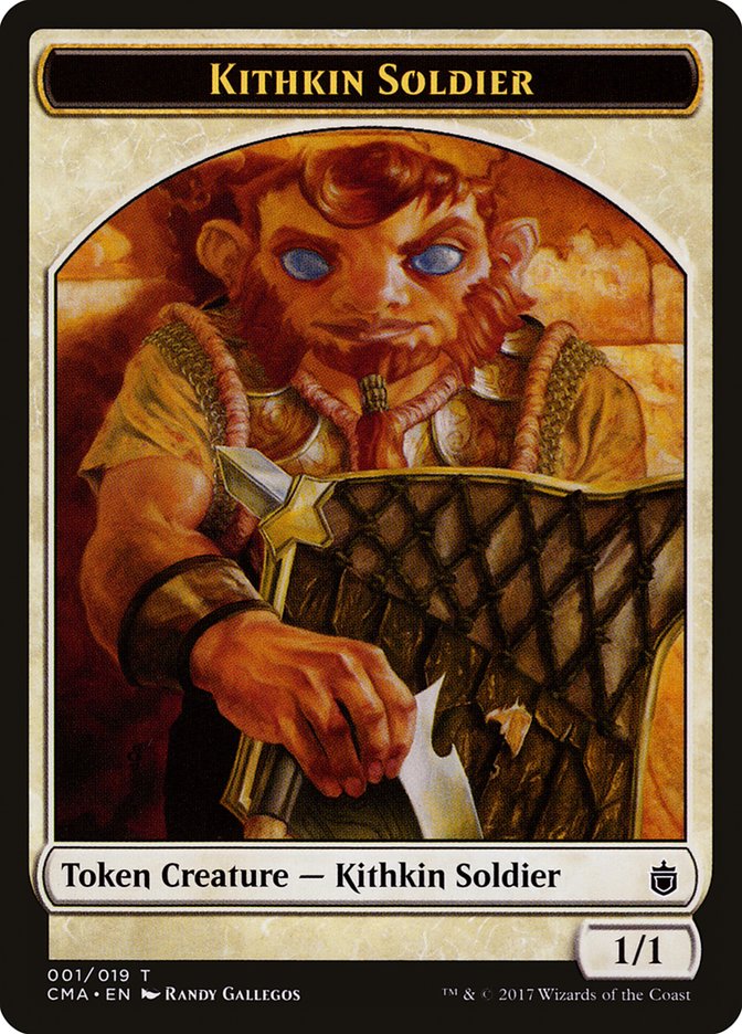 Kithkin Soldier Token [Commander Anthology Tokens]