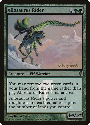 Allosaurus Rider [Coldsnap Promos]