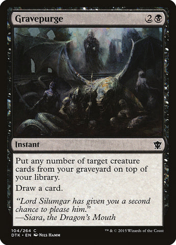 Gravepurge [Dragons of Tarkir]