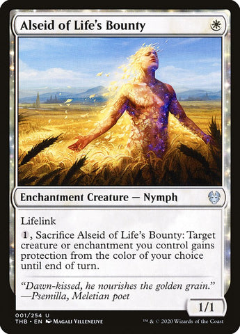 Alseid of Life's Bounty [Theros Beyond Death]