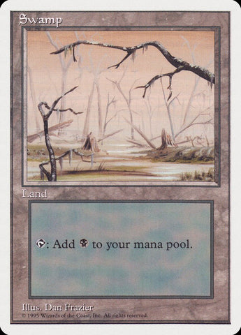 Swamp (Orange Background) [Rivals Quick Start Set]