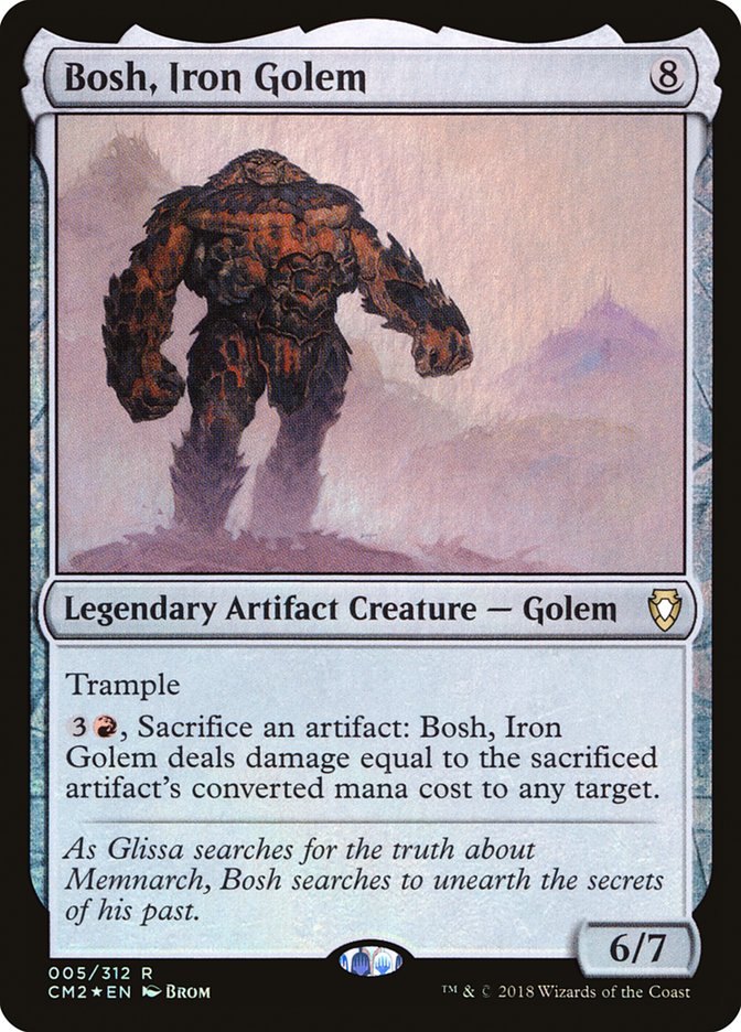 Bosh, Iron Golem [Commander Anthology Volume II]