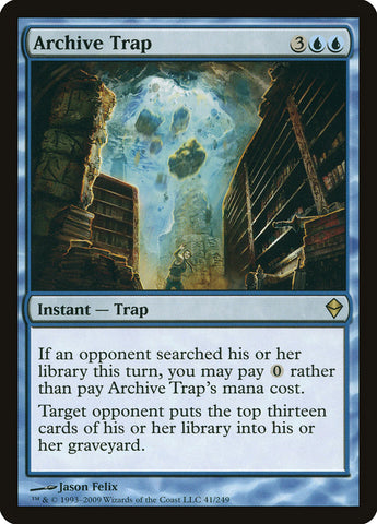 Archive Trap [Zendikar]