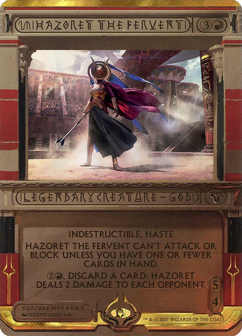 Hazoret the Fervent (Invocation) [Amonkhet Invocations]