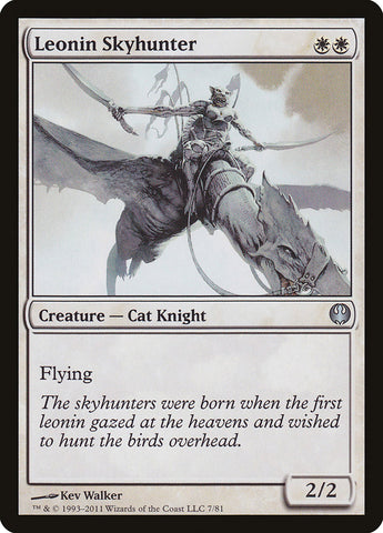 Leonin Skyhunter [Duel Decks: Knights vs. Dragons]