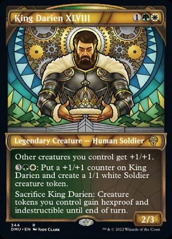 King Darien XLVIII (Showcase Textured) [Dominaria United]