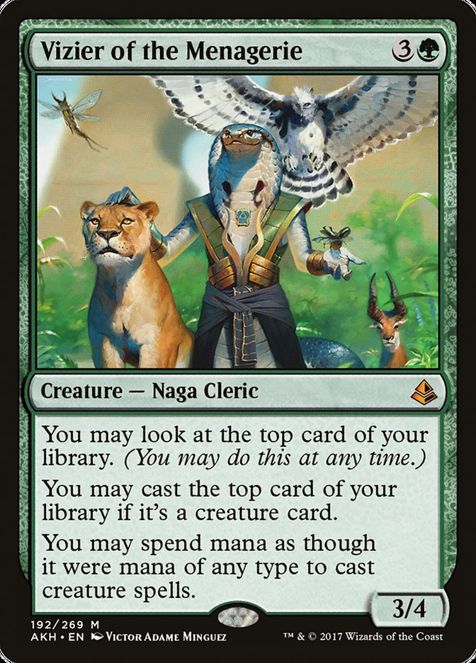 Vizier of the Menagerie [Amonkhet]