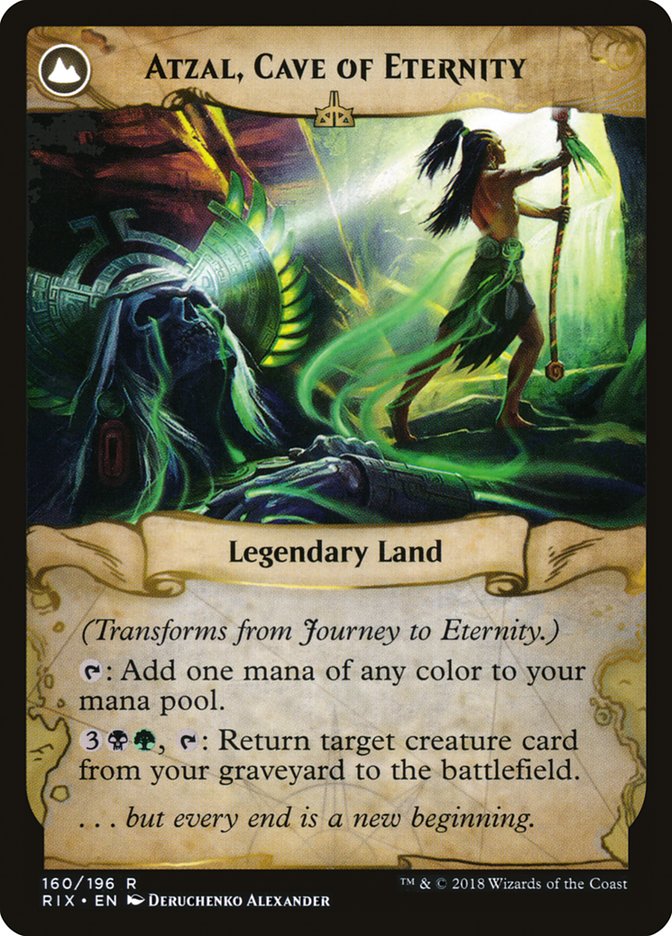 Journey to Eternity // Atzal, Cave of Eternity [Rivals of Ixalan]