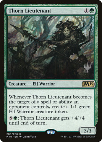 Thorn Lieutenant (Promo Pack) [Core Set 2019 Promos]