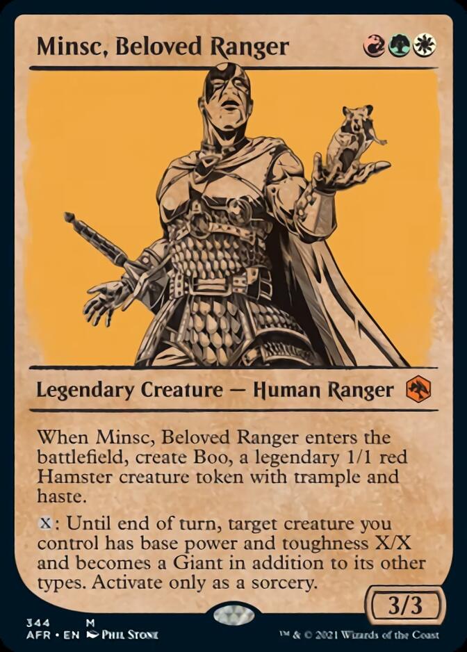 Minsc, Beloved Ranger (Showcase) [Dungeons & Dragons: Adventures in the Forgotten Realms]