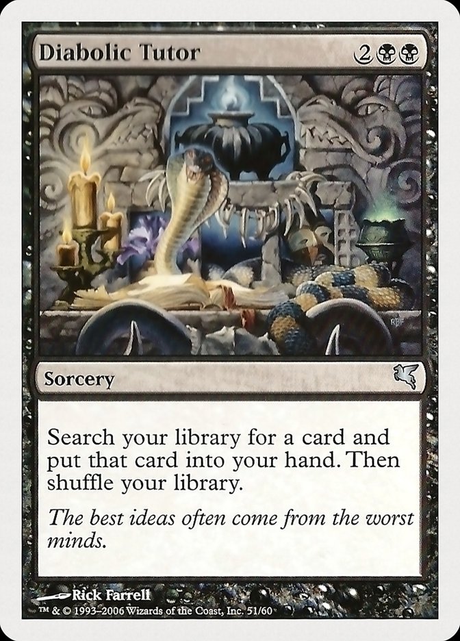 Diabolic Tutor [Hachette UK]