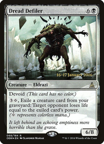 Dread Defiler [Oath of the Gatewatch Prerelease Promos]