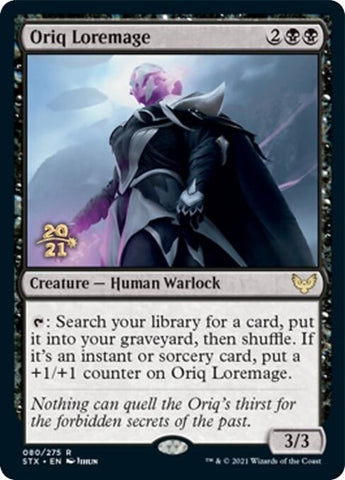 Oriq Loremage [Strixhaven: School of Mages Prerelease Promos]