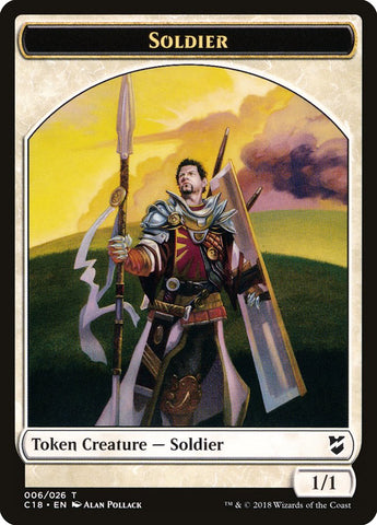 Soldier Token [Commander 2018 Tokens]