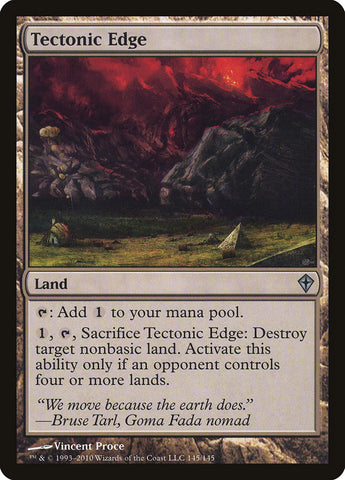 Tectonic Edge [Worldwake]