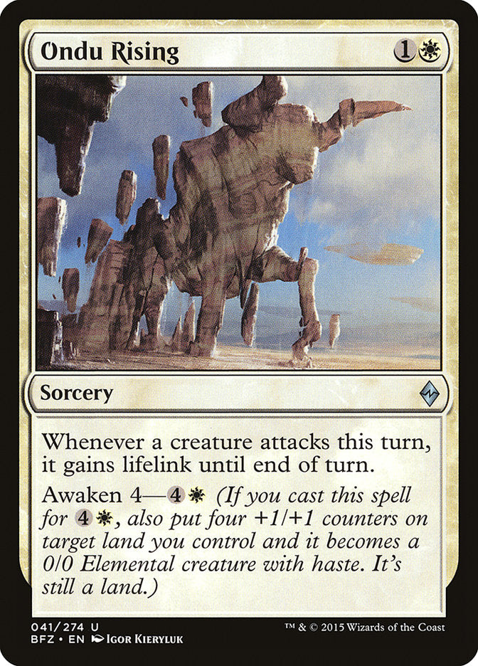 Ondu Rising [Battle for Zendikar]