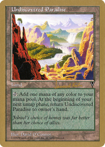 Undiscovered Paradise (Janosch Kuhn) [World Championship Decks 1997]