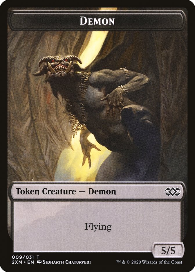 Demon Token [Double Masters Tokens]