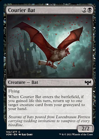 Courier Bat [Innistrad: Crimson Vow]