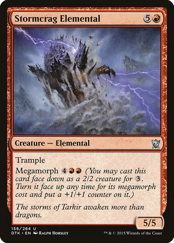 Stormcrag Elemental [Dragons of Tarkir]